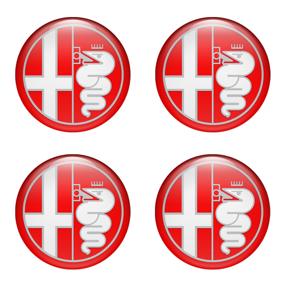 ALFA Emblems for Wheel Center Caps64