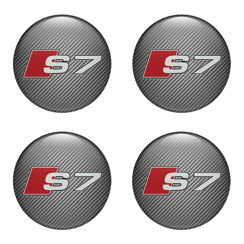 AUDI Domed Emblems for Center Caps48