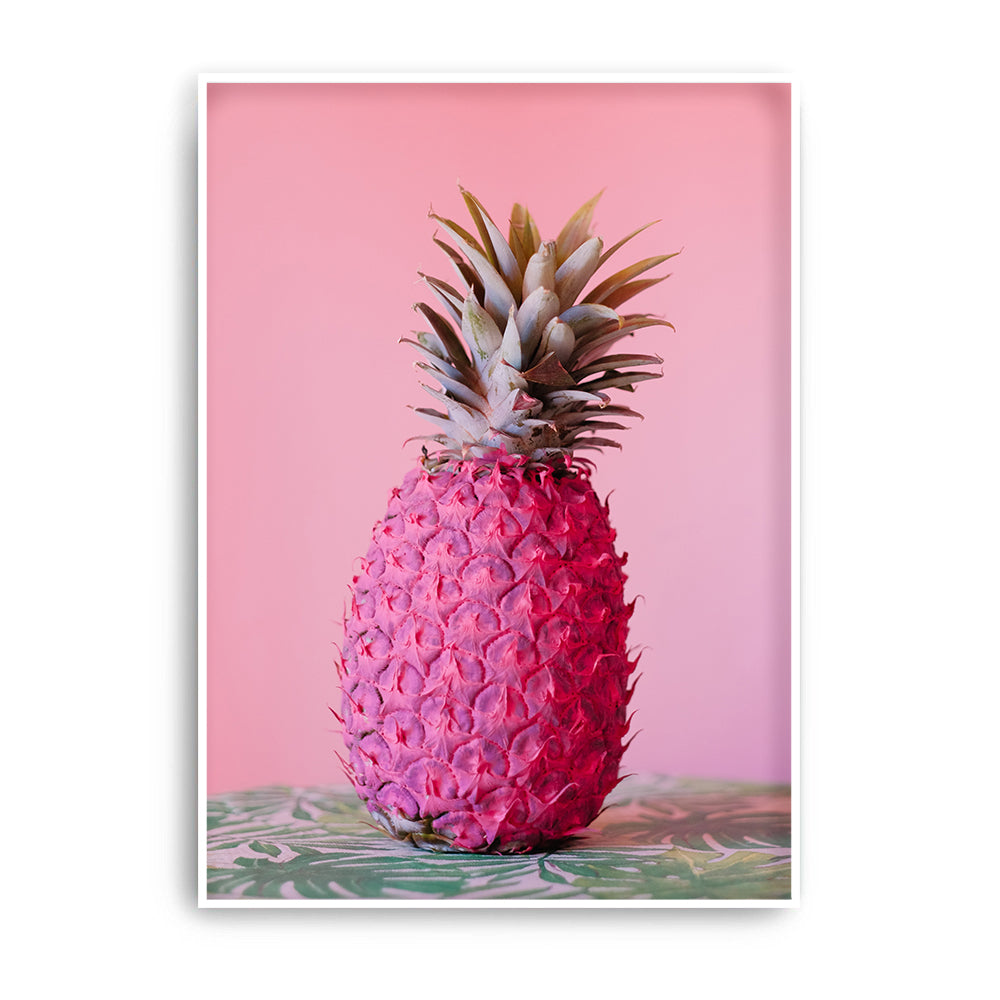 Pink Pineaple Poster