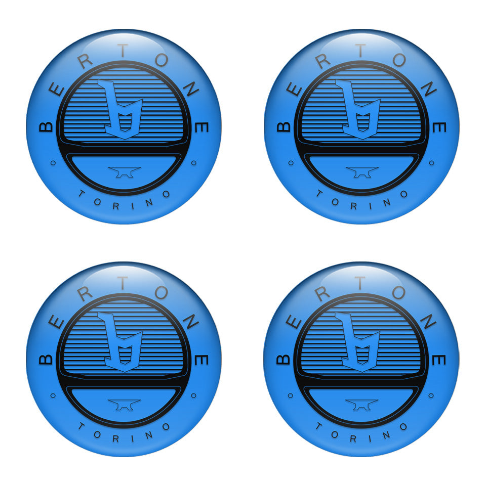 BERTONE Domed Emblems for Center Caps6