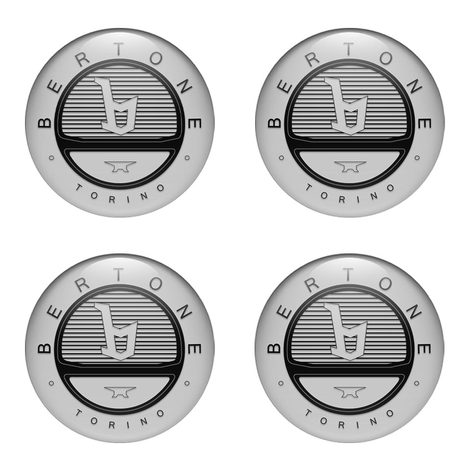 BERTONE Emblems for Wheel Center Caps5