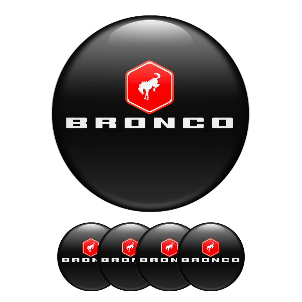 BRONCO Emblems for Wheel Center Caps2