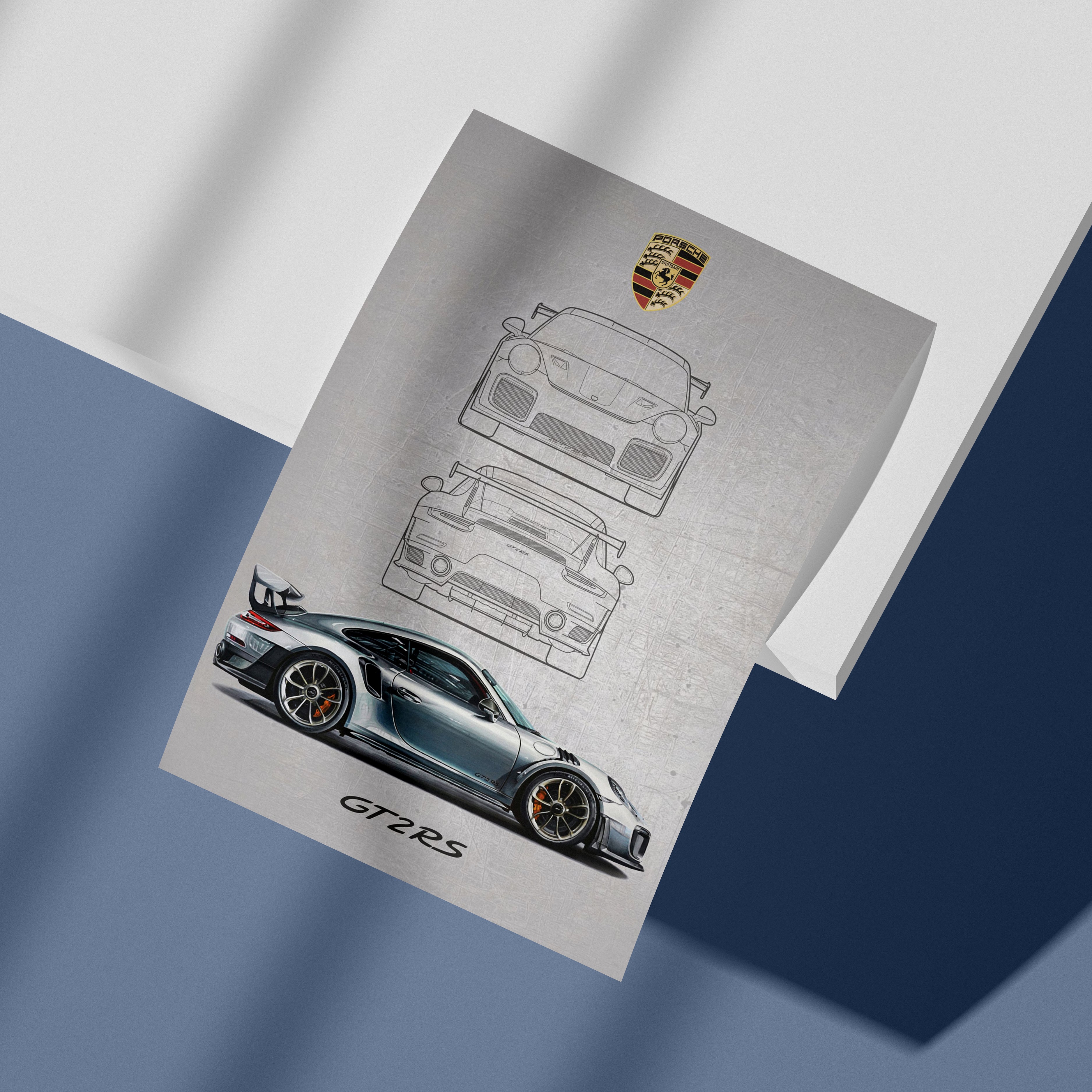 Постер PORSCHE GT2 RS 