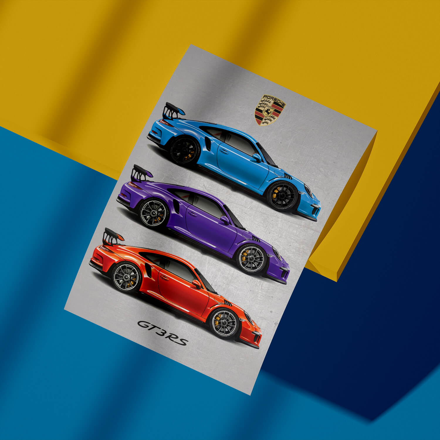 Постер Porsche GT3 RS 