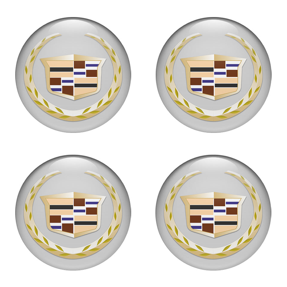 CADILAC Domed Emblems for Center Caps12