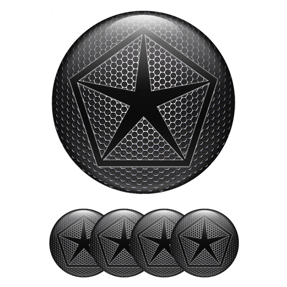 CHRYSLER Domed Emblems for Center Caps12