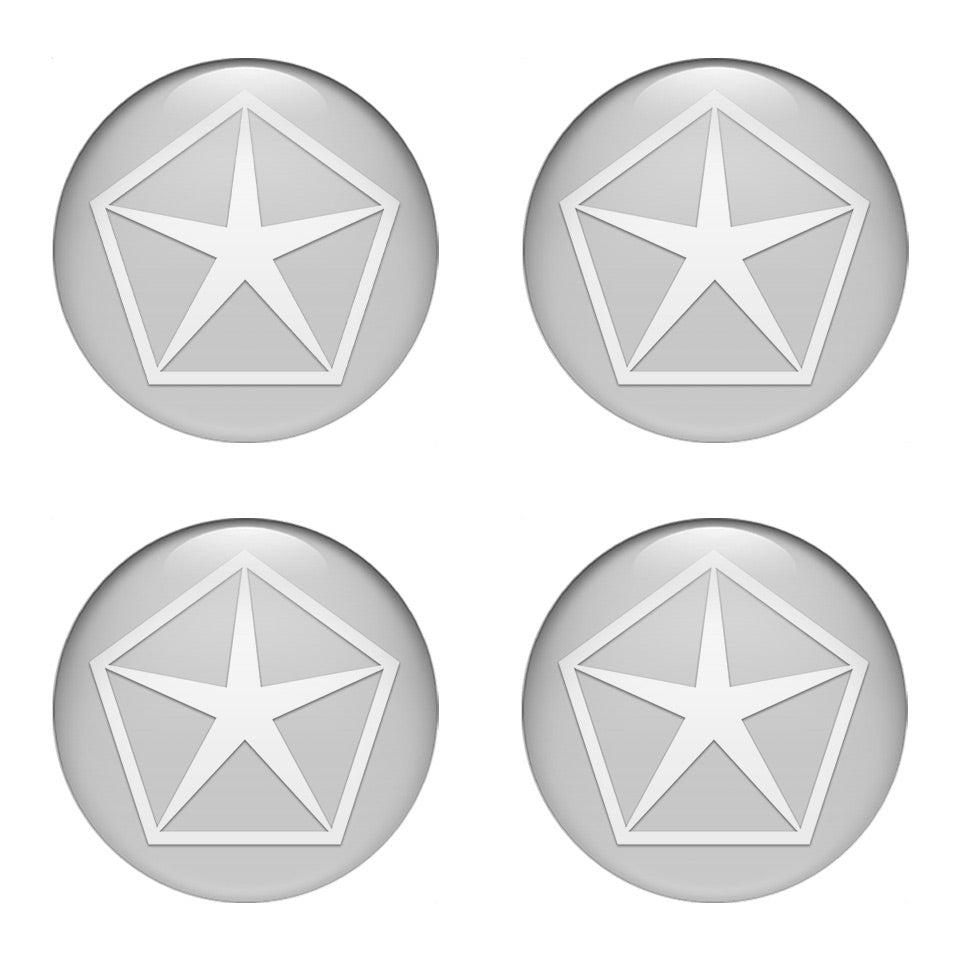 CHRYSLER Domed Emblems for Center Caps15