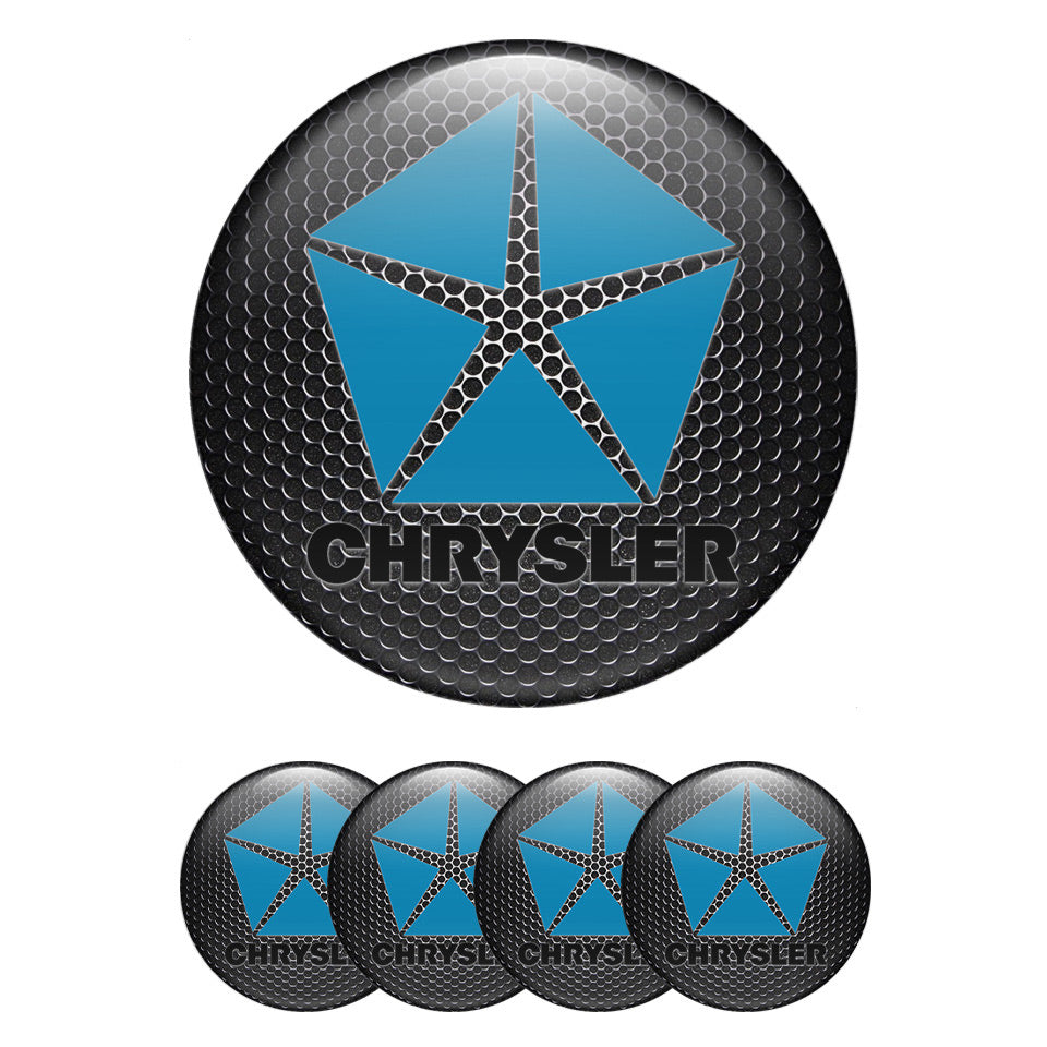 CHRYSLER Domed Emblems for Center Caps42