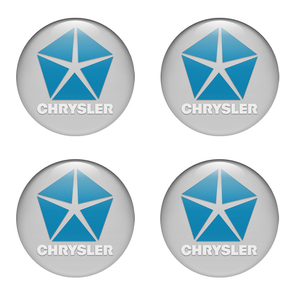 CHRYSLER Domed Emblems for Center Caps45