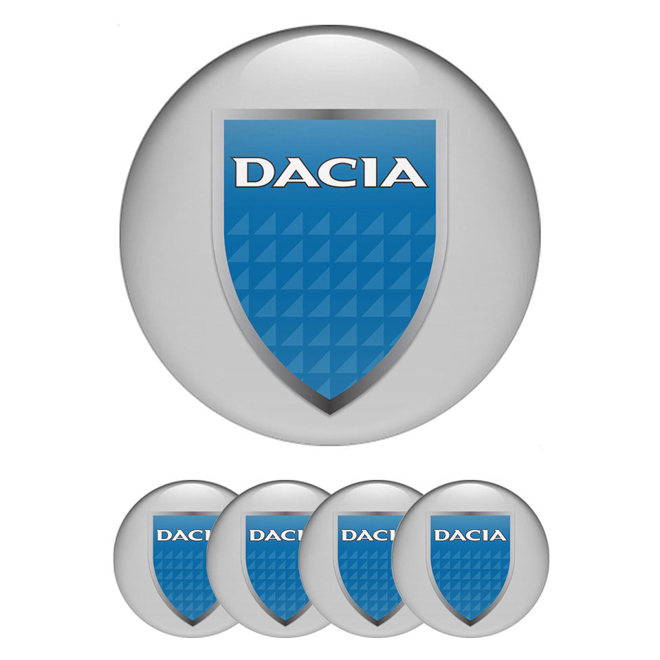 DACIA Domed Emblems for Center Caps12