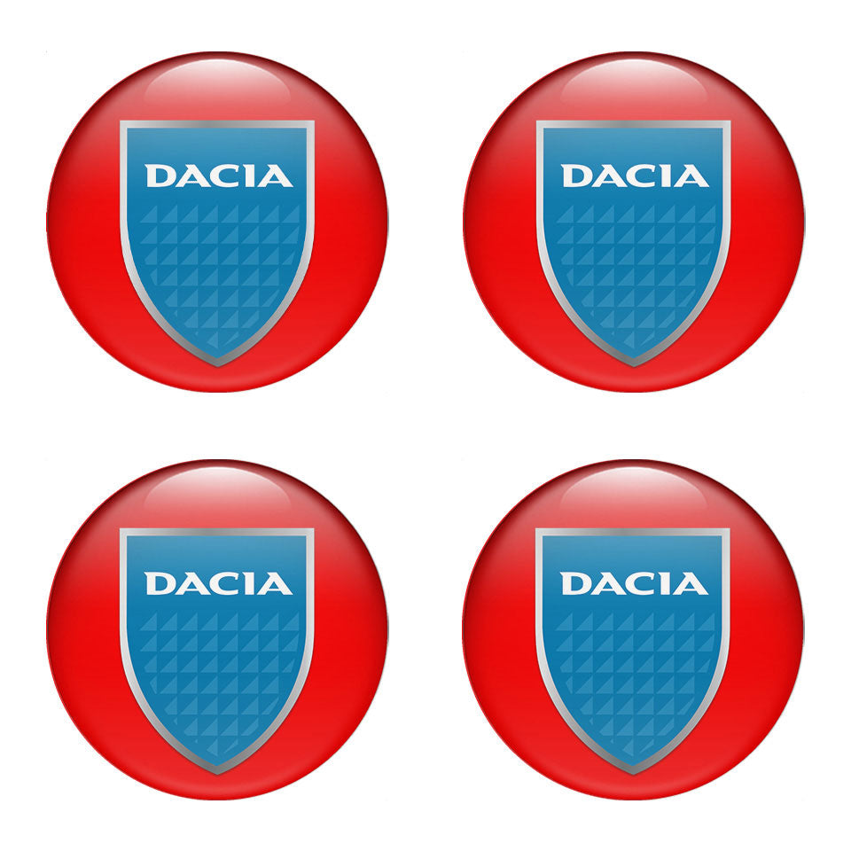 DACIA Domed Emblems for Center Caps3