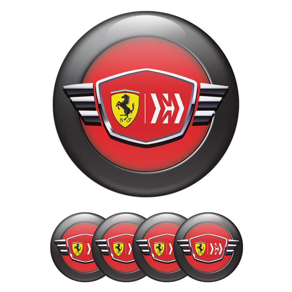 FERRARI Domed Emblems for Center Caps12