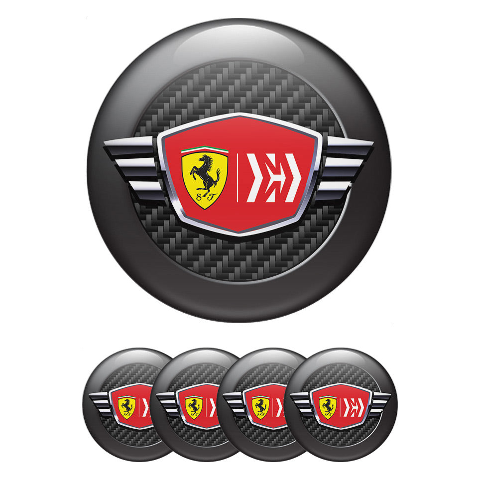 FERRARI Domed Emblems for Center Caps18