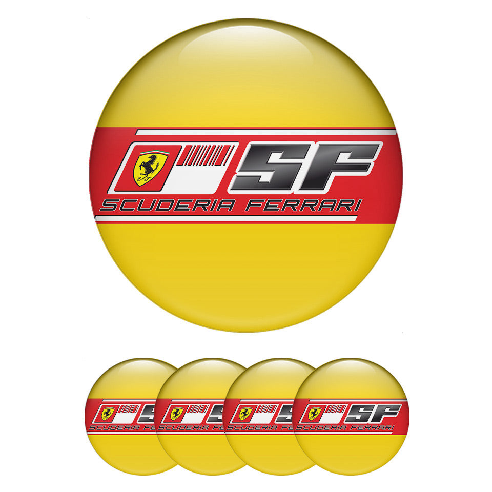 FERRARI Domed Emblems for Center Caps24