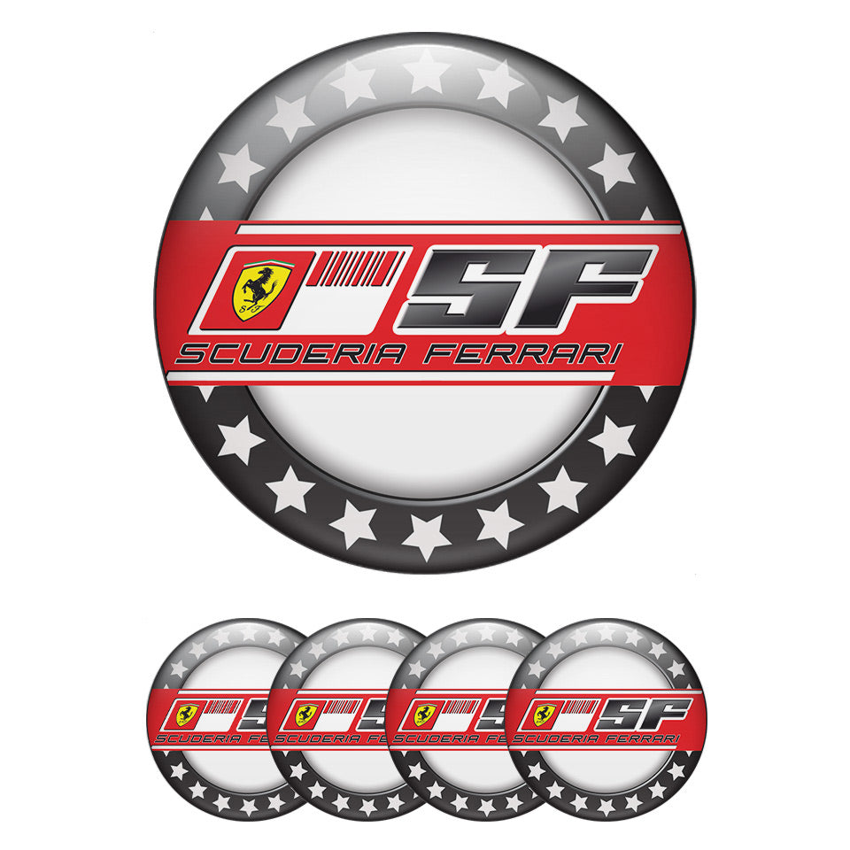 FERRARI Domed Emblems for Center Caps36