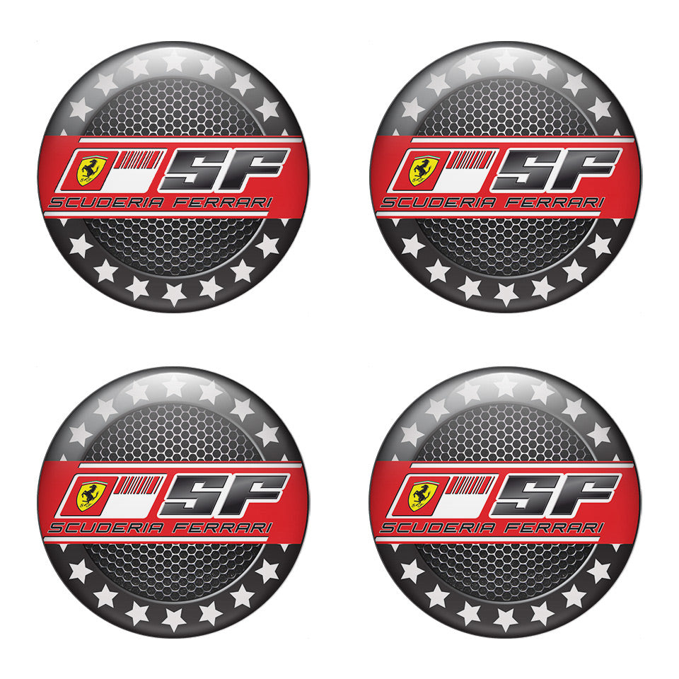 FERRARI Domed Emblems for Center Caps42