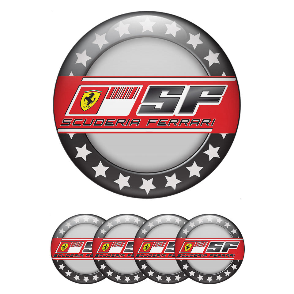 FERRARI Domed Emblems for Center Caps45