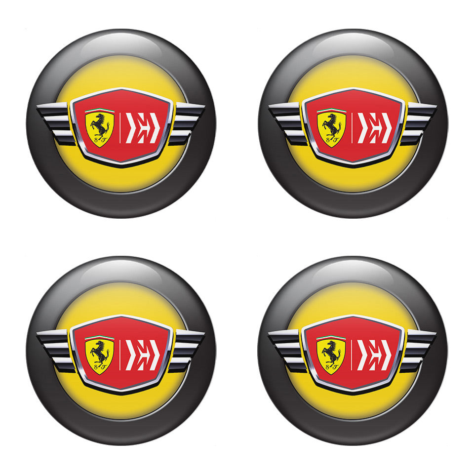 FERRARI Emblems for Wheel Center Caps11