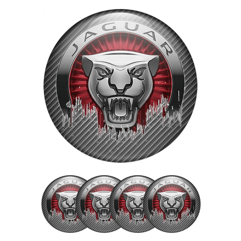 JAGUAR Domed Emblems for Center Caps48