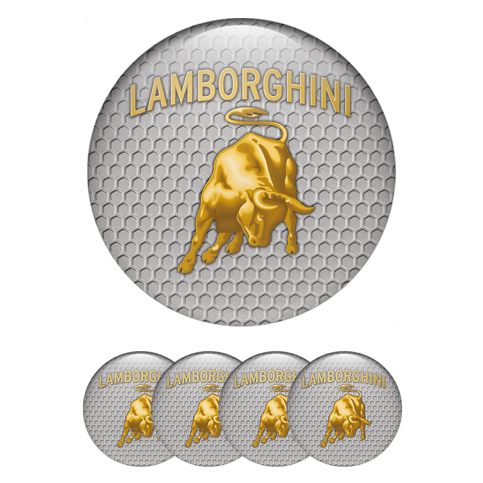 LAMBORGHINI Domed Emblems for Center Caps15