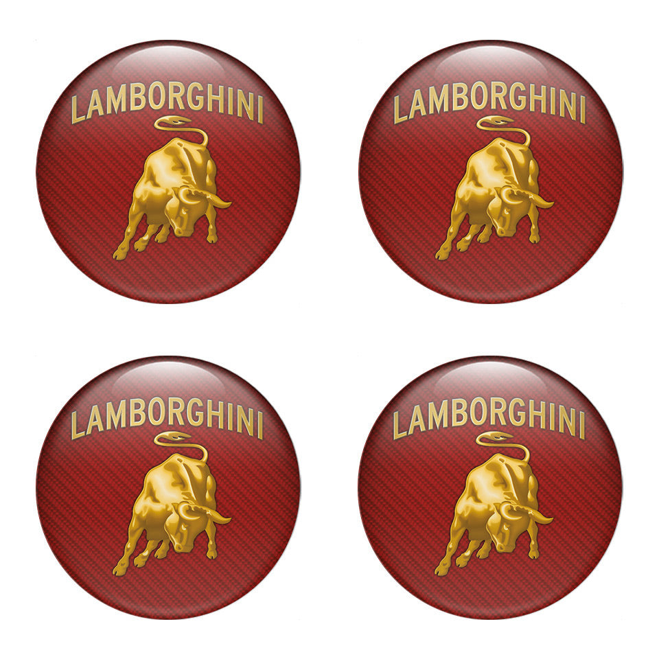 LAMBORGHINI Domed Emblems for Center Caps18