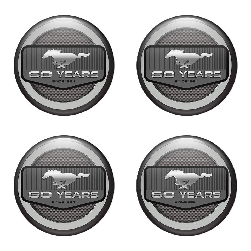 MUSTANG Domed Emblems for Center Caps15