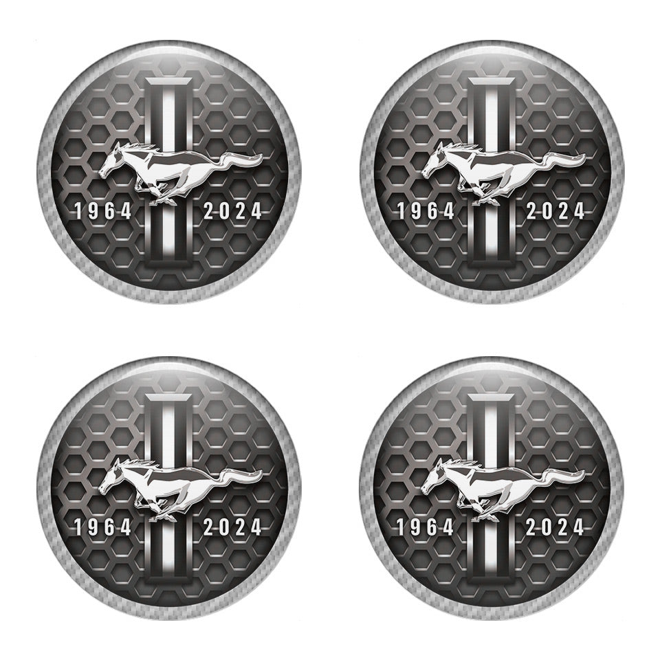 MUSTANG Domed Emblems for Center Caps21