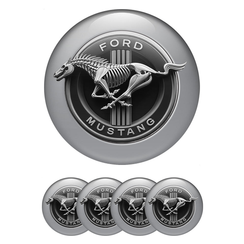 MUSTANG Domed Emblems for Center Caps30