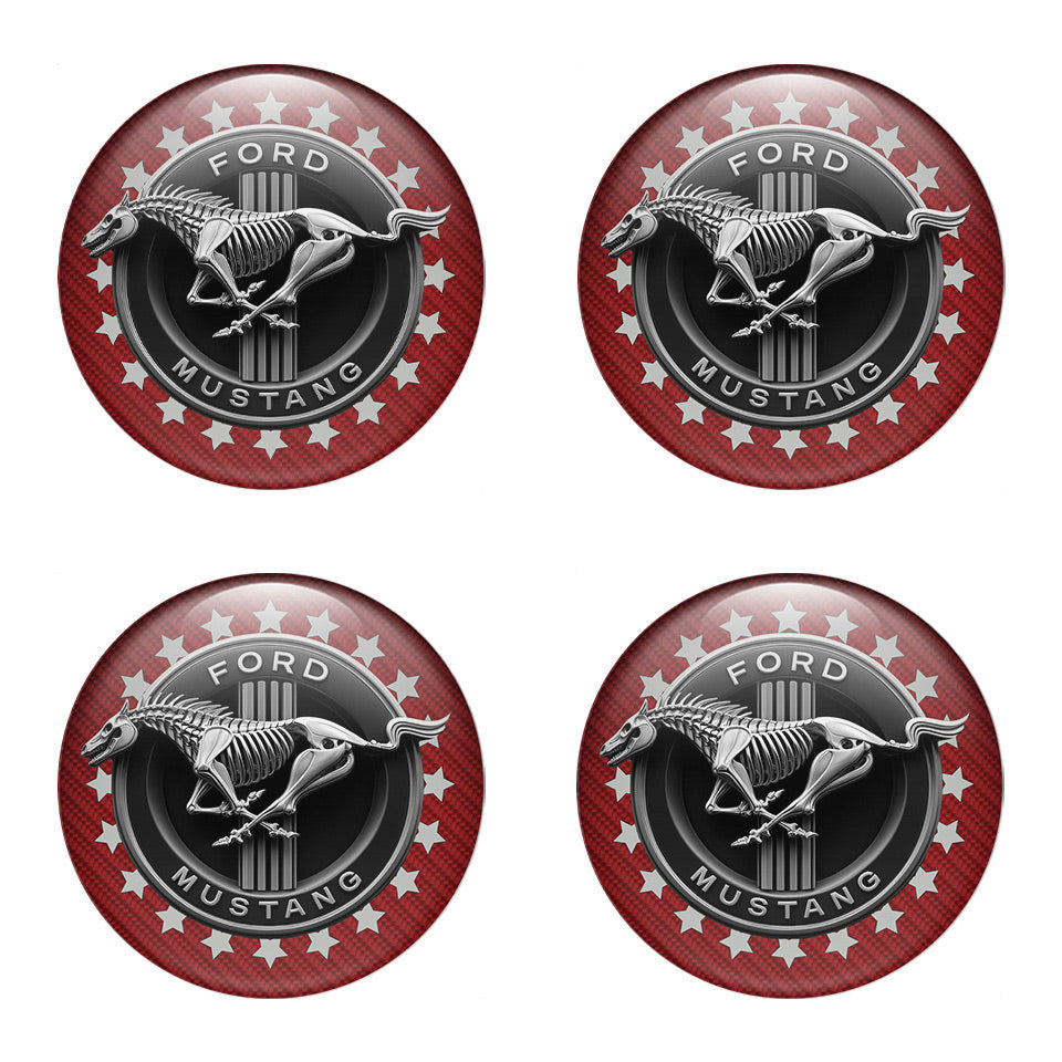 MUSTANG Domed Emblems for Center Caps39