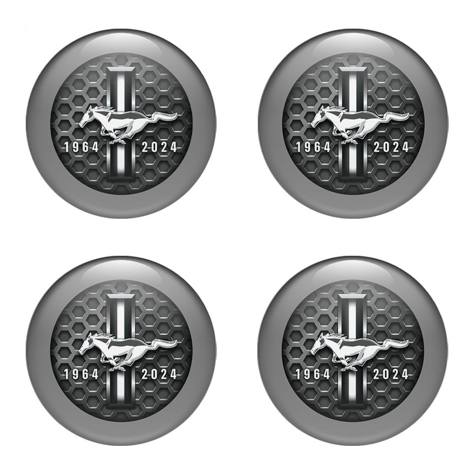 MUSTANG Domed Emblems for Center Caps9