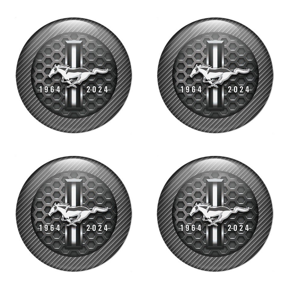 MUSTANG Emblems for Wheel Center Caps11