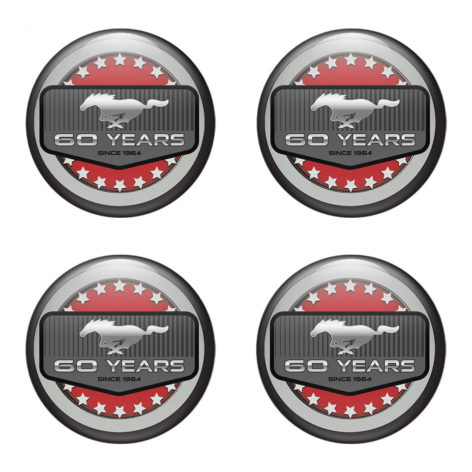 MUSTANG Emblems for Wheel Center Caps53