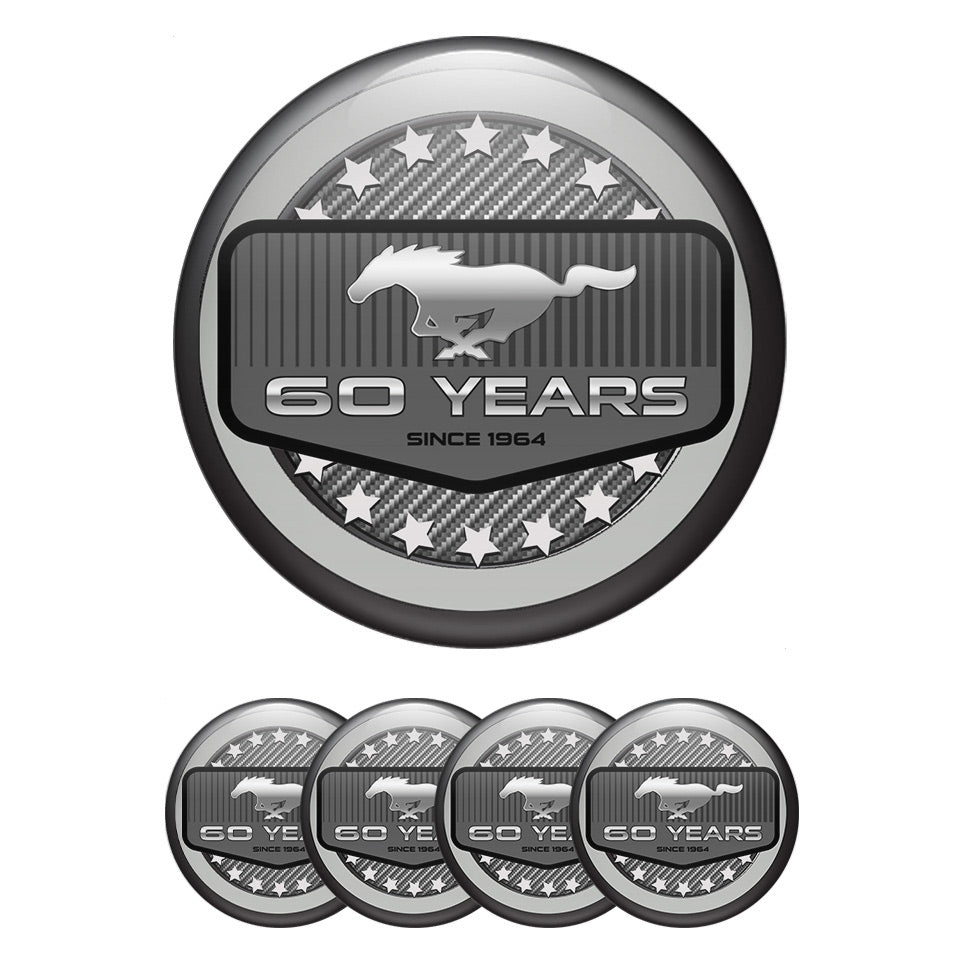 MUSTANG Emblems for Wheel Center Caps56