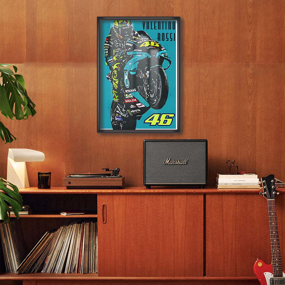 Valentino Rossi 46 Poster