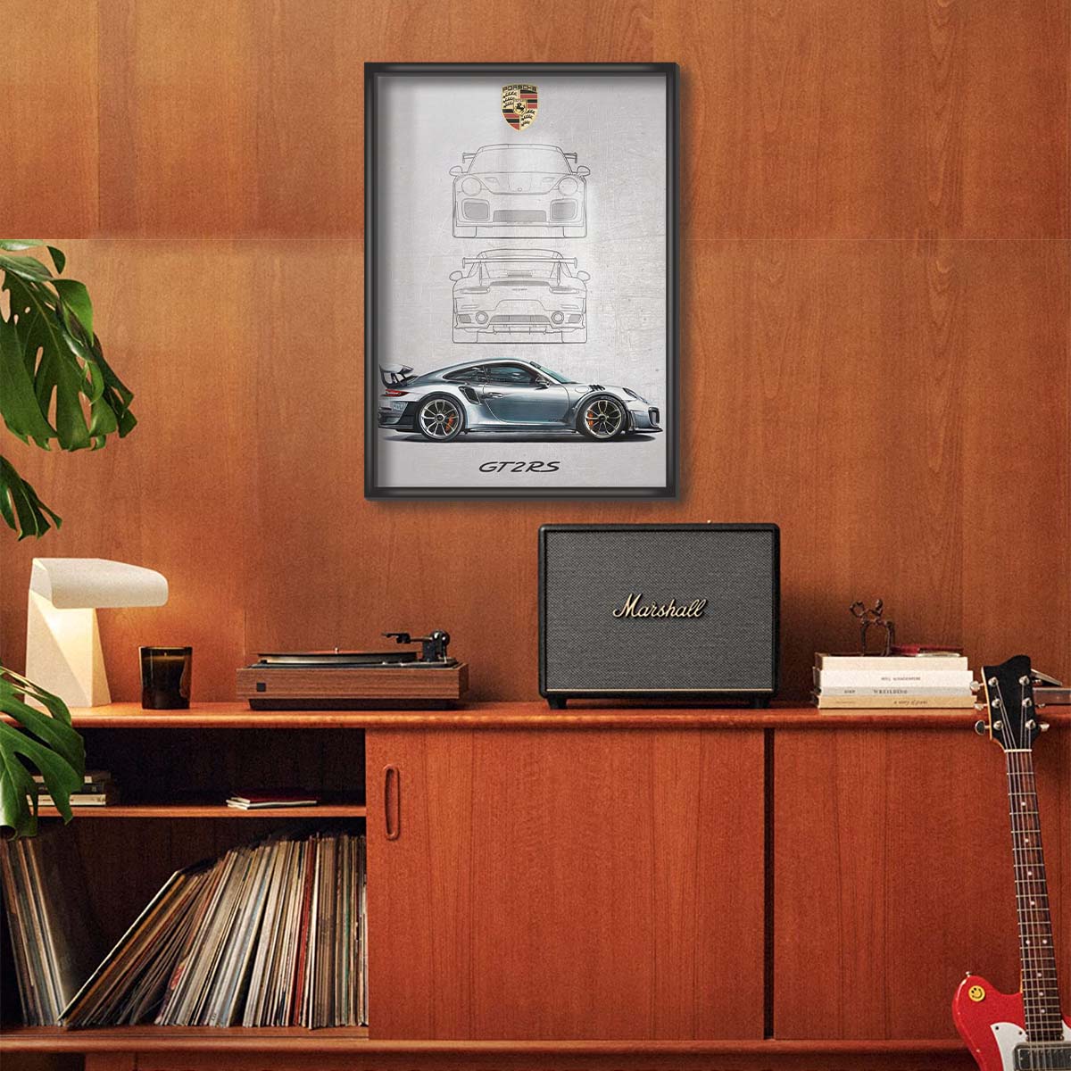 PORSCHE GT2 RS POSTER