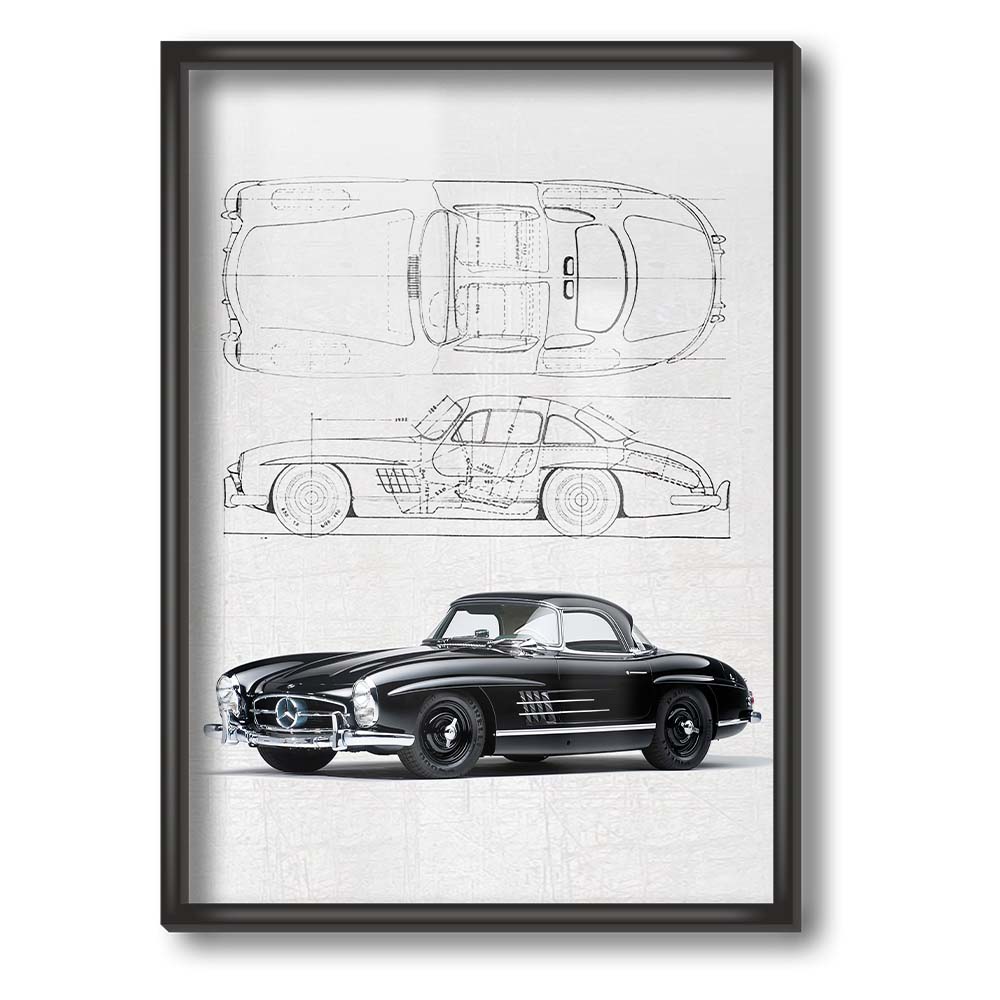 Mercedes-Benz 300 SL  poster