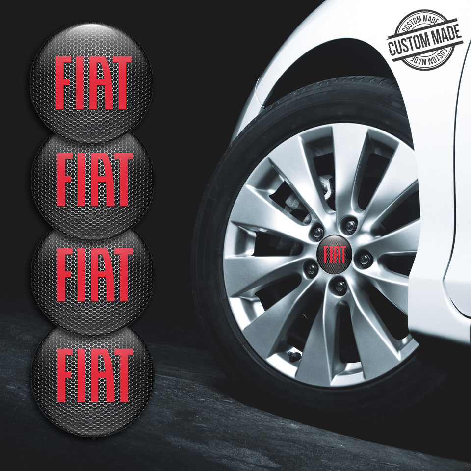 ABARTH Silicone Stickers for Wheel Center Caps