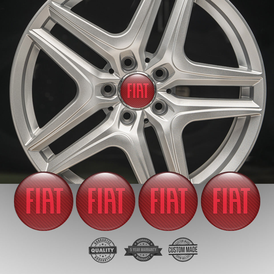 ABARTH Silicone Stickers for Wheel Center Caps