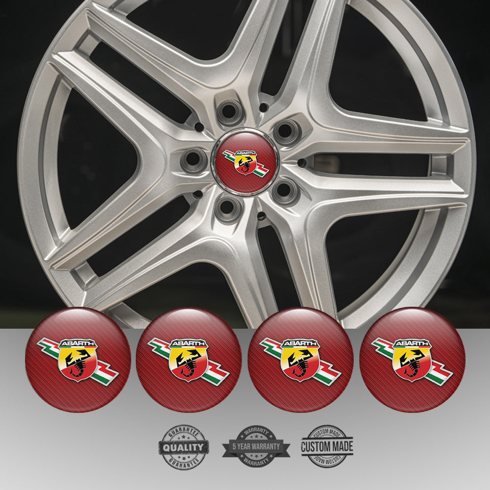 ABARTH Emblems for Wheel Center Caps