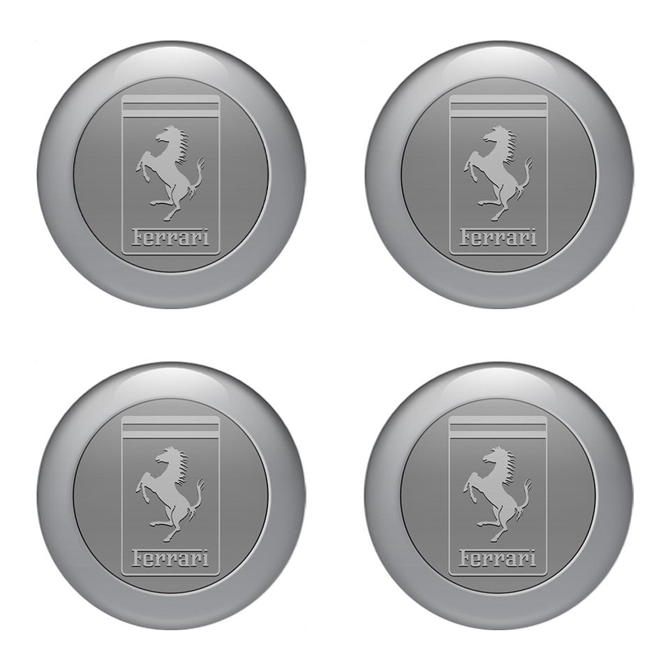 FERRARI Emblems for Wheel Center Caps