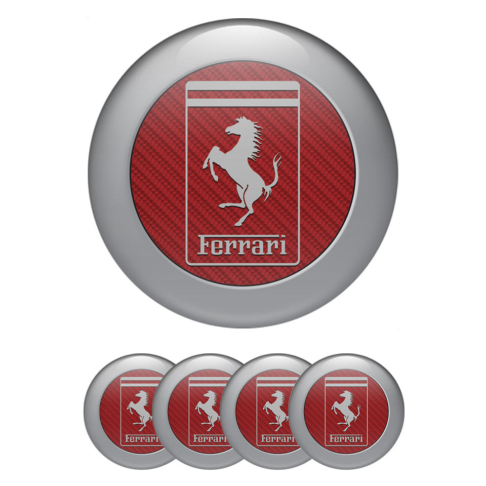 FERRARI Emblems for Wheel Center Caps