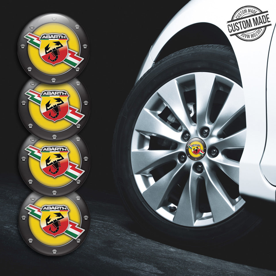 ABARTH Emblems for Wheel Center Caps