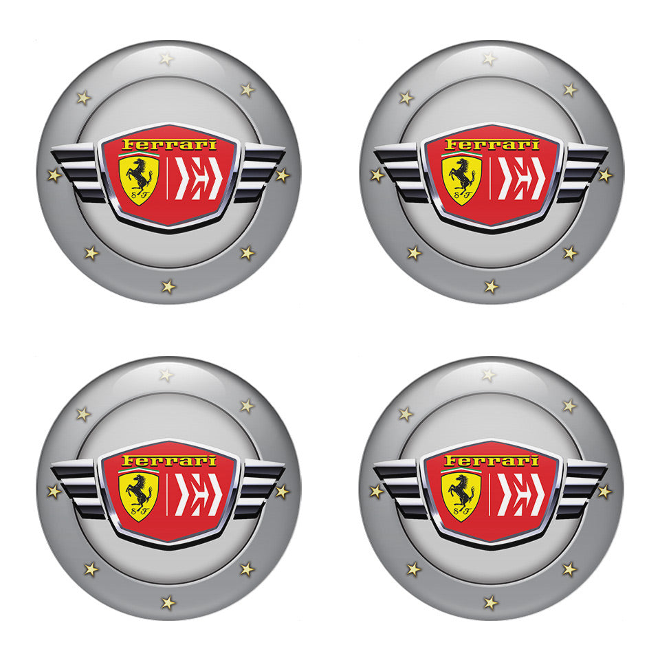 FERRARI Domed Emblems for Center Caps