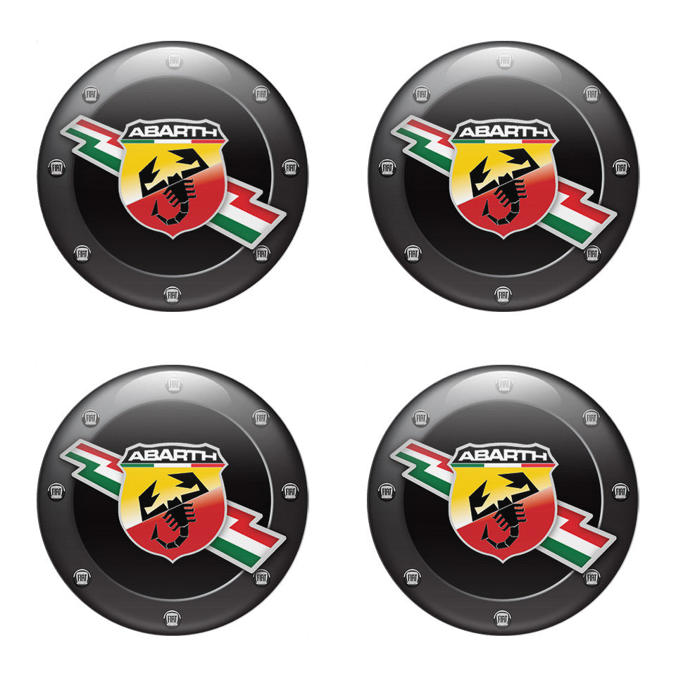 ABARTH Emblems for Wheel Center Caps