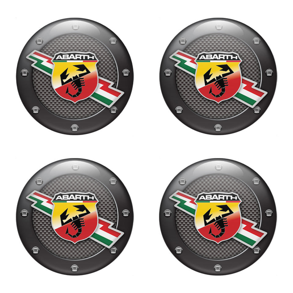 ABARTH Emblems for Wheel Center Caps