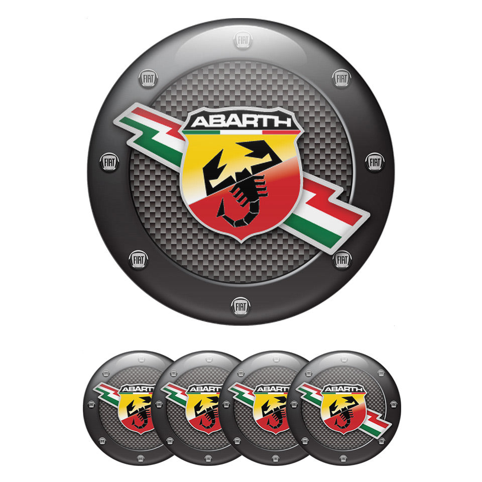 ABARTH Emblems for Wheel Center Caps