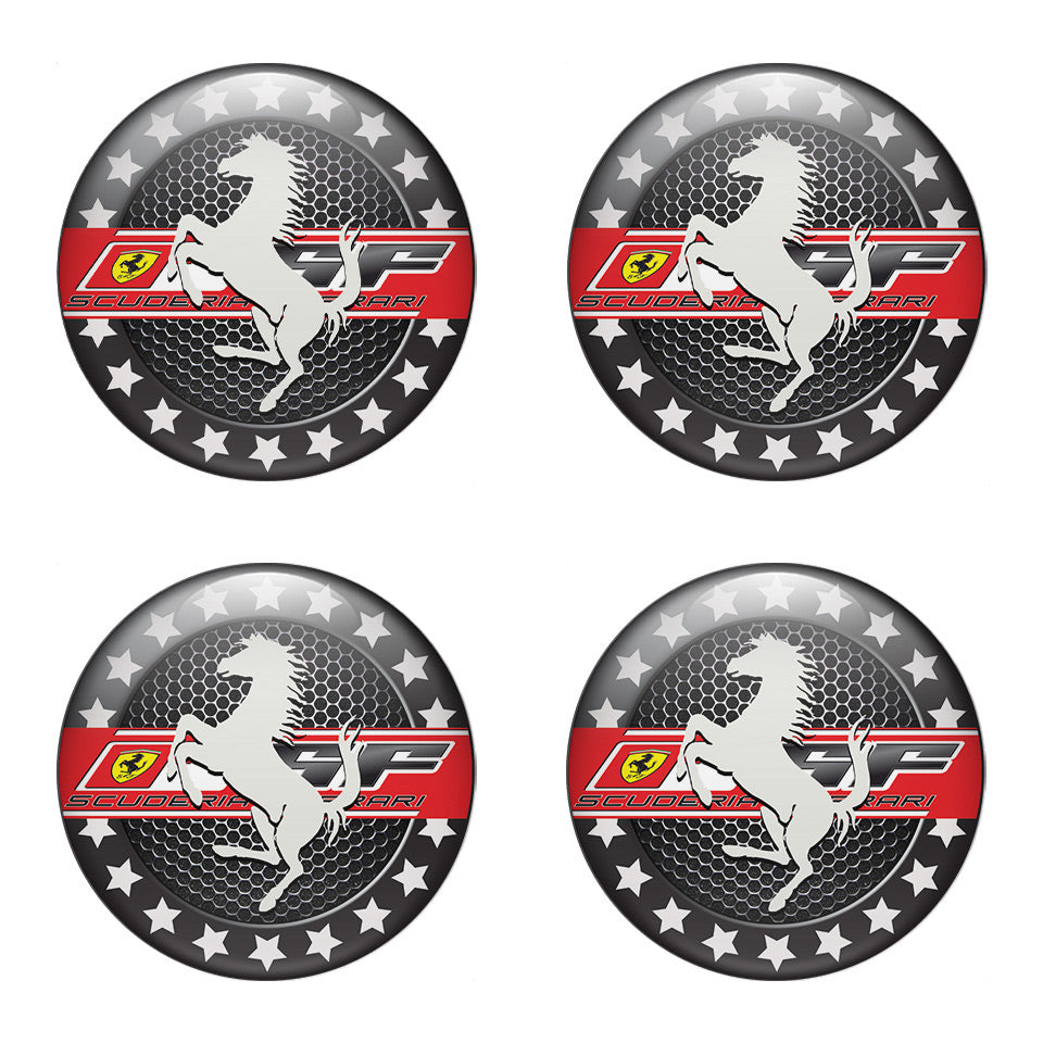 FERRARI Emblems for Wheel Center Caps