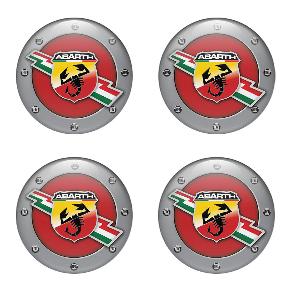 ABARTH Emblems for Wheel Center Caps