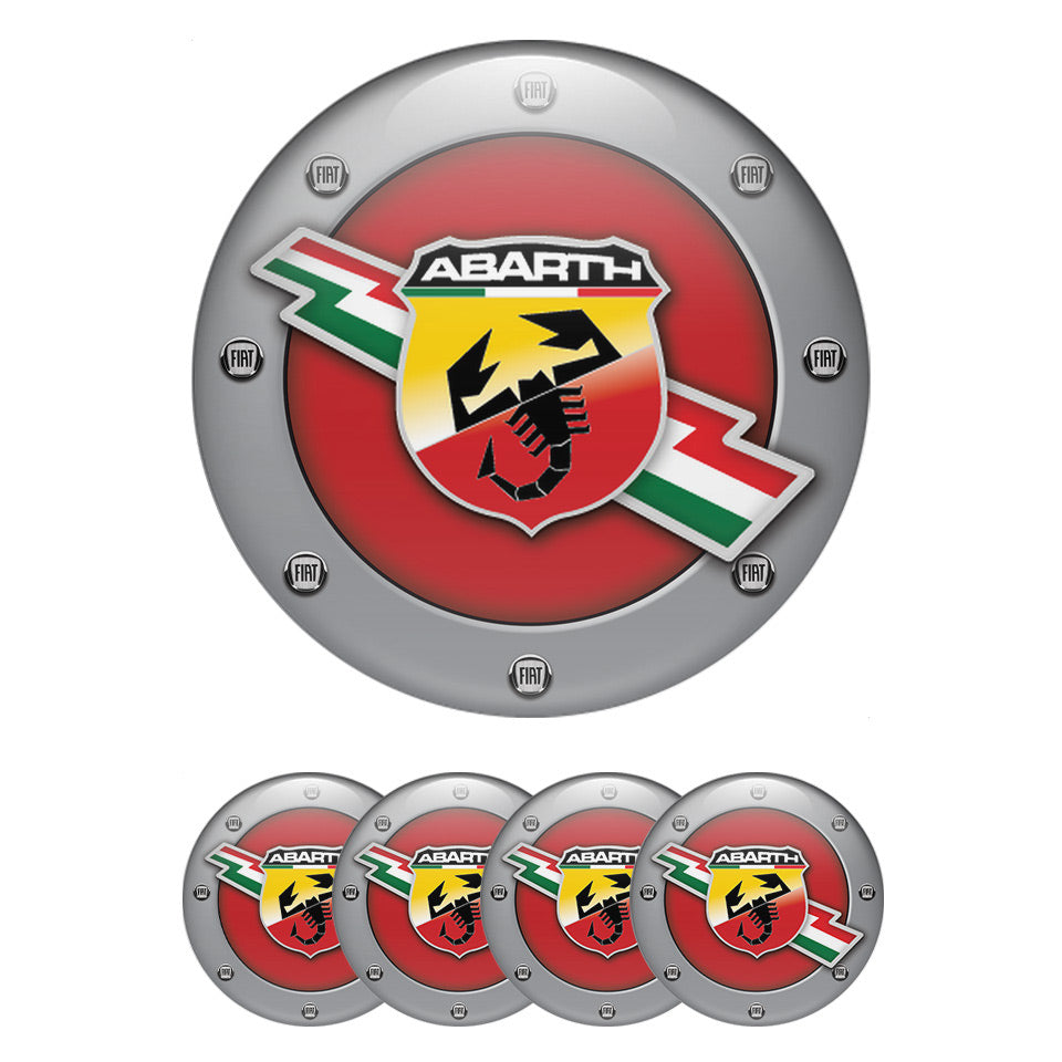 ABARTH Emblems for Wheel Center Caps