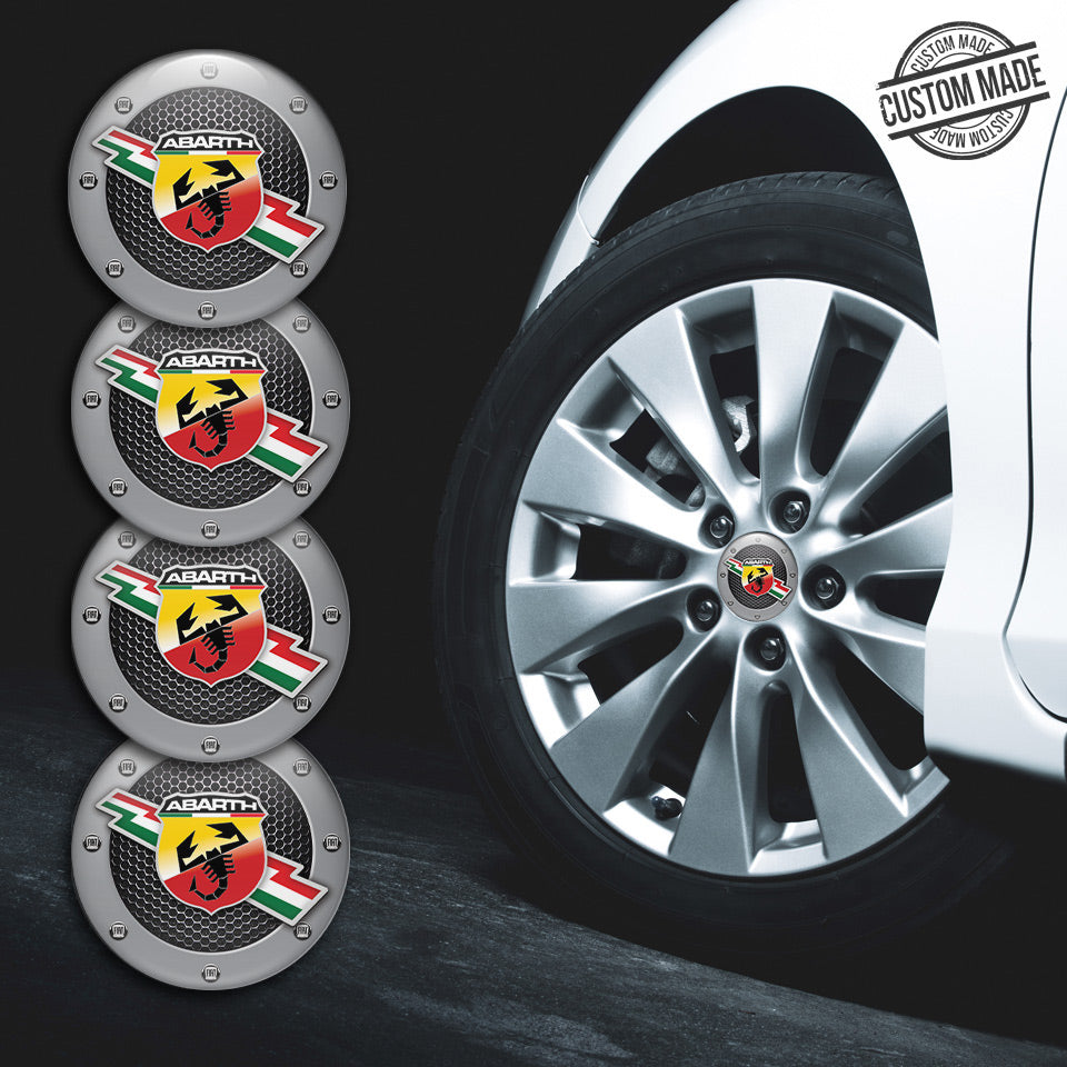 ABARTH Domed Emblems for Center Caps